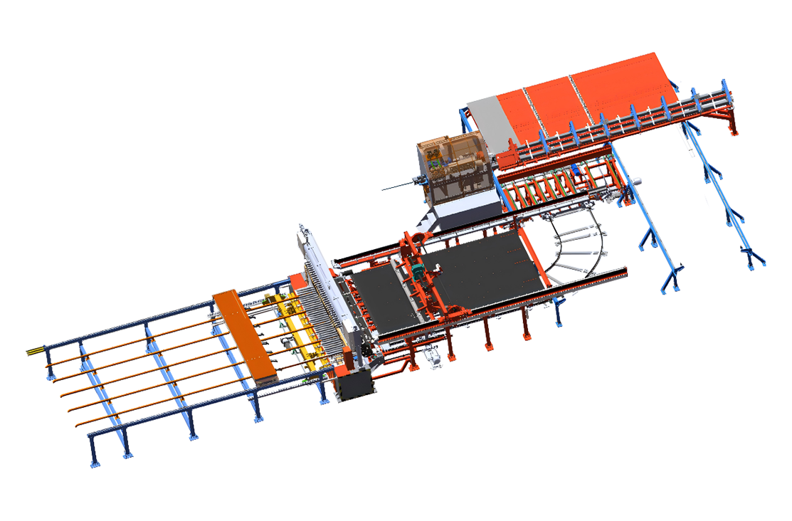 YFW系列智能钢筋网片生产线